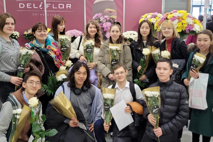 Deliflor verrast bezoekers op Flora Expo Astana