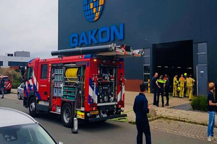 Kleine brand bij Gakon